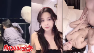 คลิปหลุดคนดัง Mintra4444 น้องมินตรา เย็ดคู่ขาหน้าต่างระเบียงวิวดี