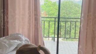 คลิปหลุดมาใหม่ Lila_ying สาวทรงซ้อโดนล่อเย็ดกระแทกท่าหมาแตกใน